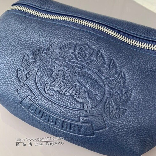 Burberry專櫃新款包包 巴寶莉中性款戰馬騎士logo腰包胸包  db1004
